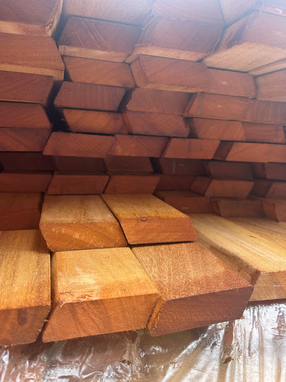GARAPA HARDWOOD (BRAZIL) 68MM X 21MM RHOMBUS  PROFILE  X 3.05MT