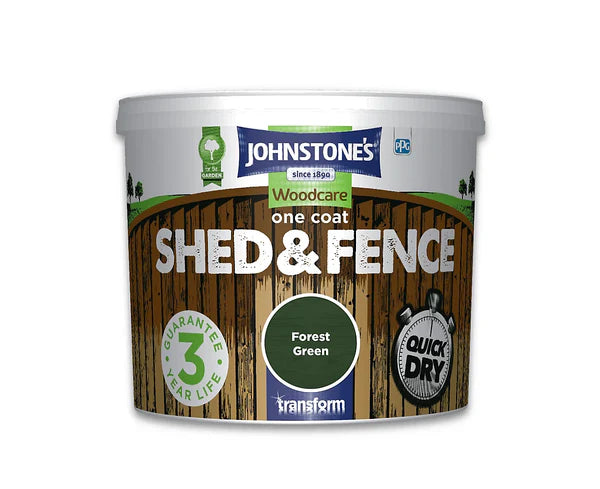 JOHNSTONE'S SHED & FENCEFOREST 5LT