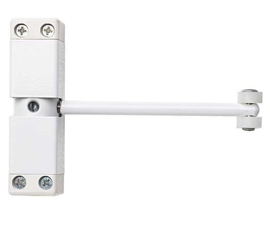 SURFACE MOUNTED DOOR CLOSER WHITE