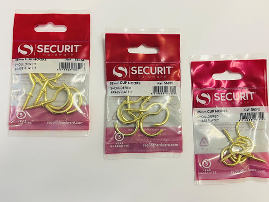 CUP HOOK SHOULDERED (3 VARIANTS)