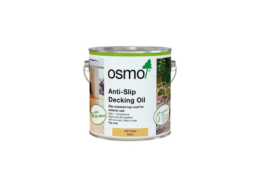 OSMO ANTI SLIP  DECKING OIL CLEAR 2.5LT