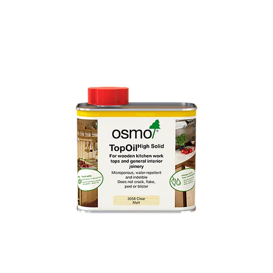 OSMO TOP OIL 500ML  CLEAR MATT  FOOD SAFE