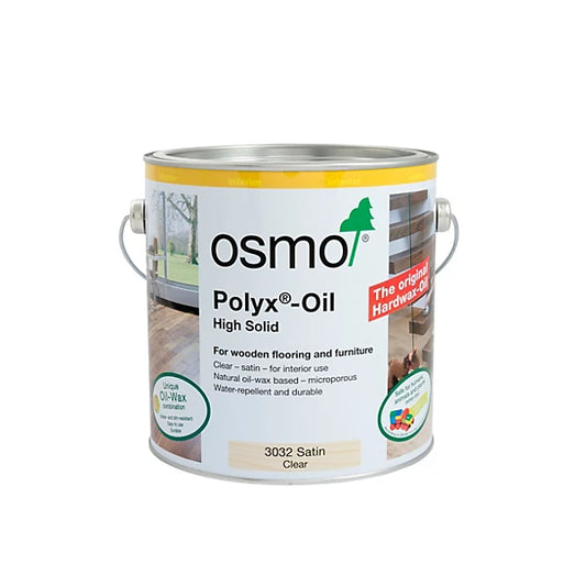 OSMO POLYX CLEAR  SATIIN  2.5LT