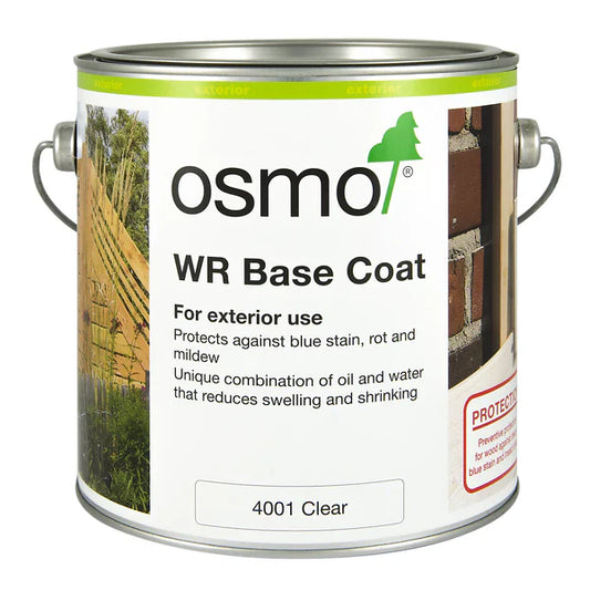 OSMO WR  BASECOAT CLEAR  (FOR SOFTWOOD EXTERIOR) 2.5LT