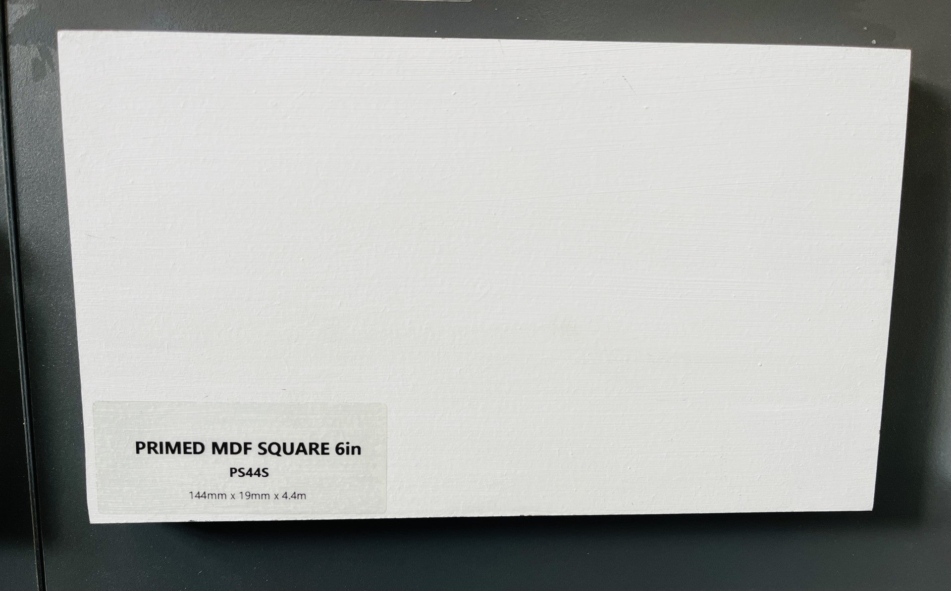Primed MDF Square Skirting 144mm X 4.4mt