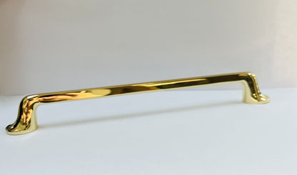 GTV FABRICIO 192MM BRASS HANDLE