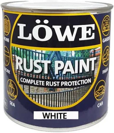 LOWE METAL PAINT 500ML WHITE