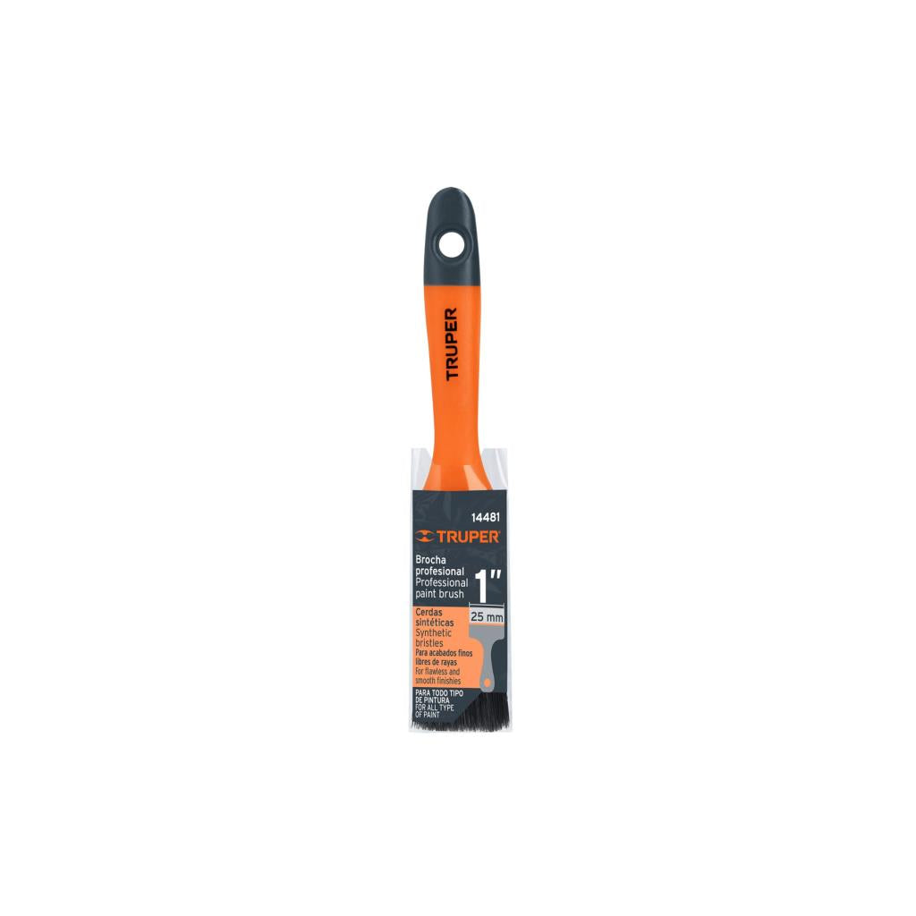 TRUPER PLASTIC HANDLE PAINT BRUSH