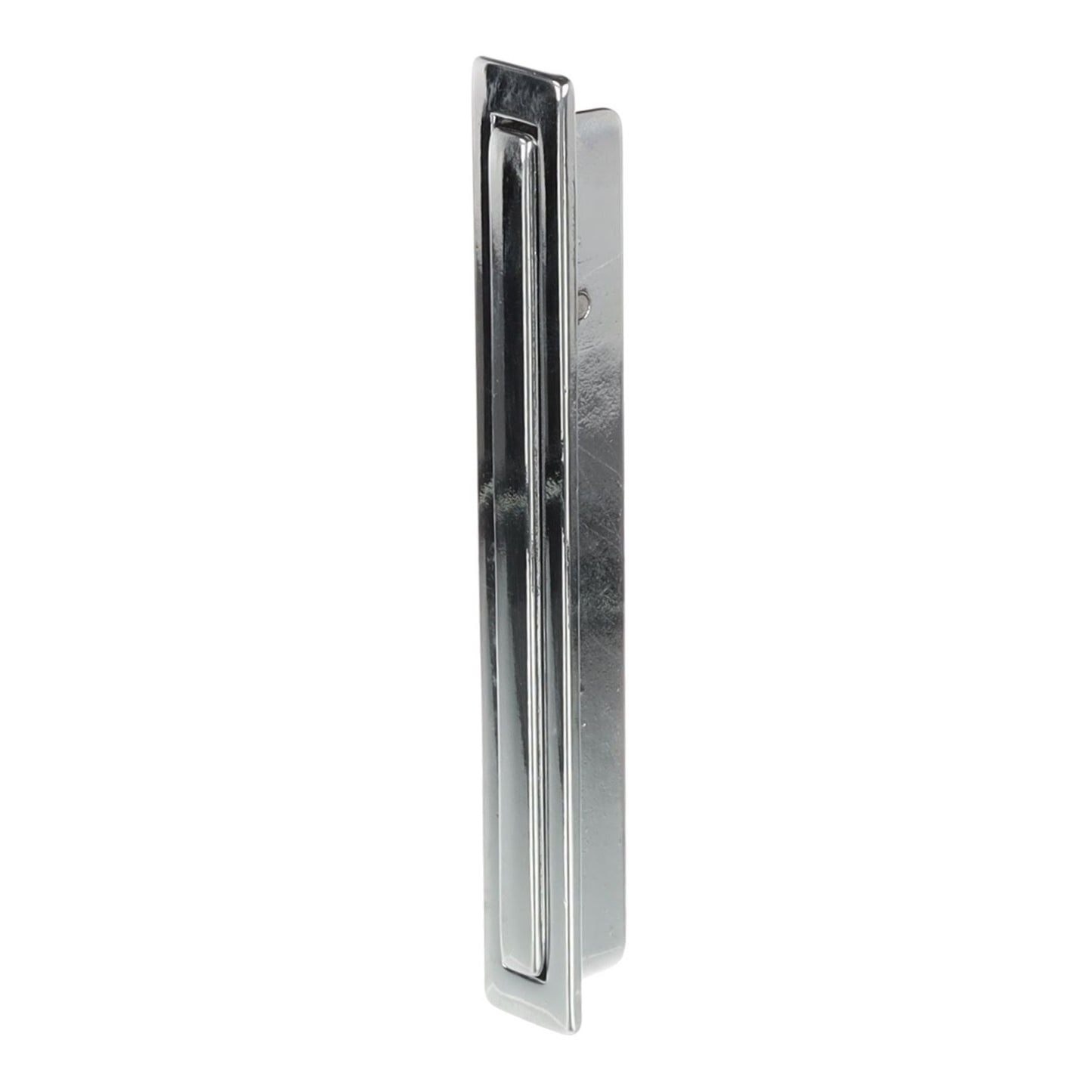 POLISHED CHROME RECESSED FLUSH PULL 111mm