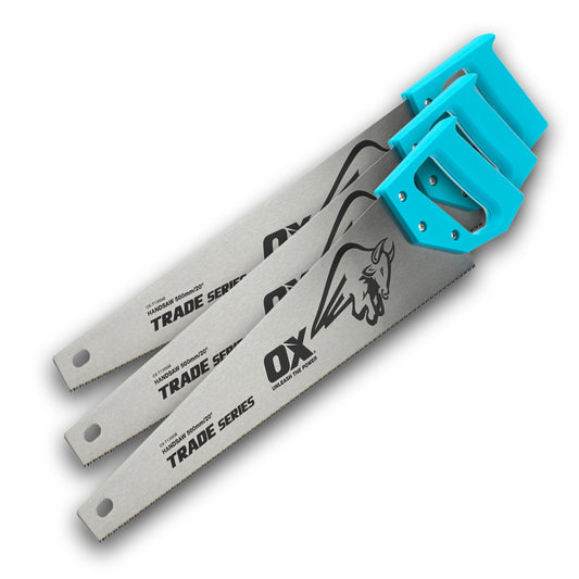 OX TRADE HAND SAW (Triple Pack) 550MM 22IN