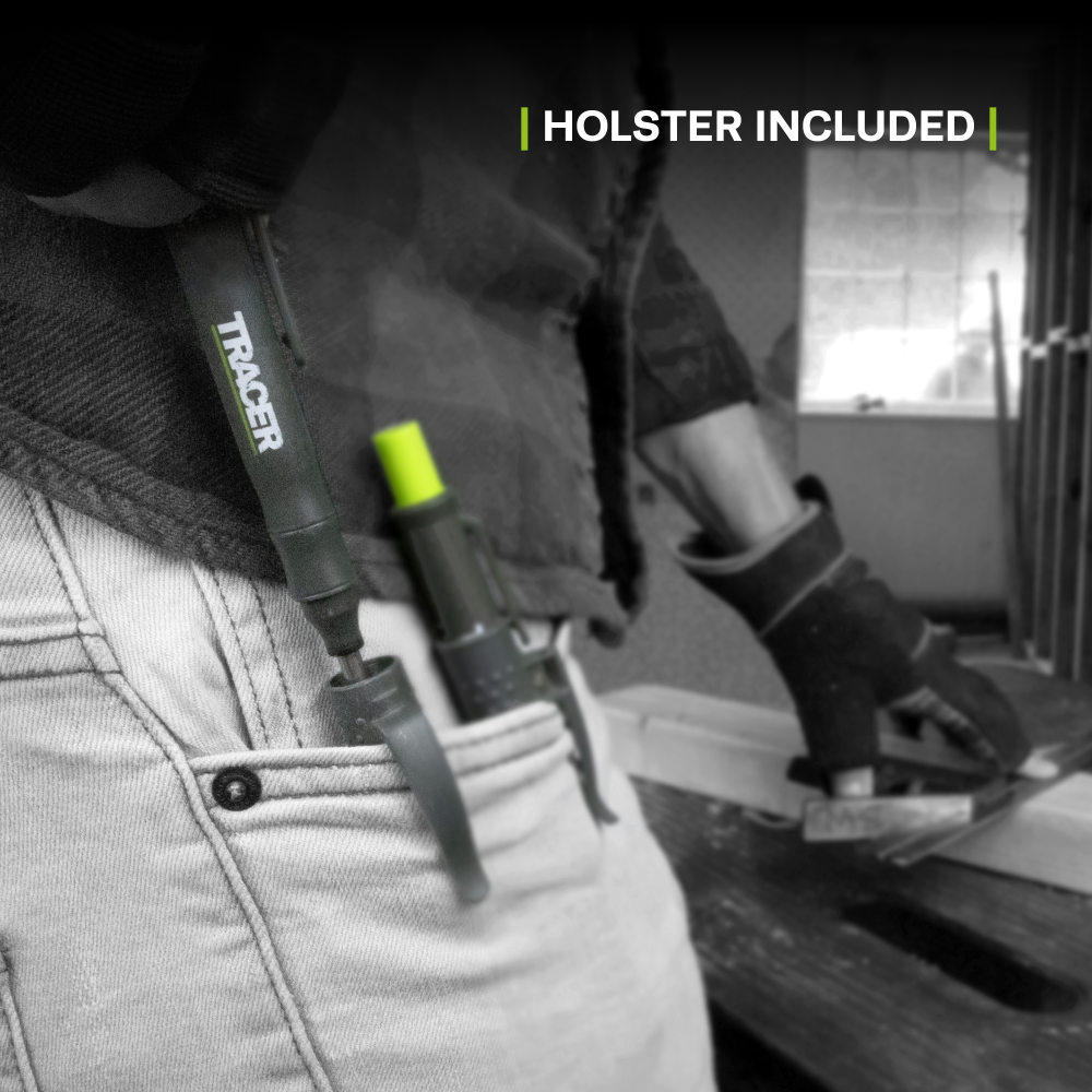 TRACER DEEP HOLE PENCIL MARKER &SITE HOLSTER