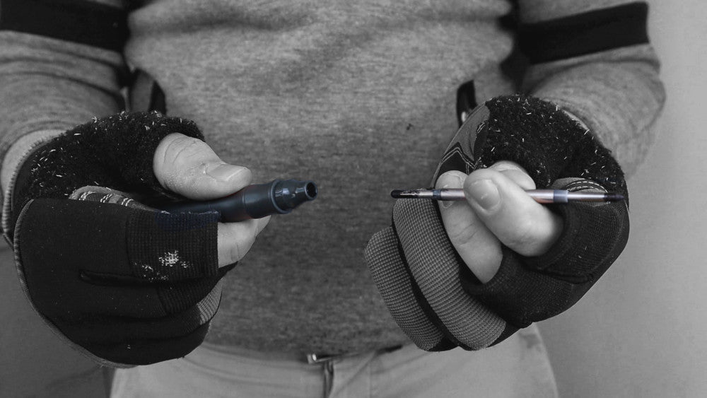 TRACER DOUBLE TIPPED MARKER PEN & SITE HOLSTER