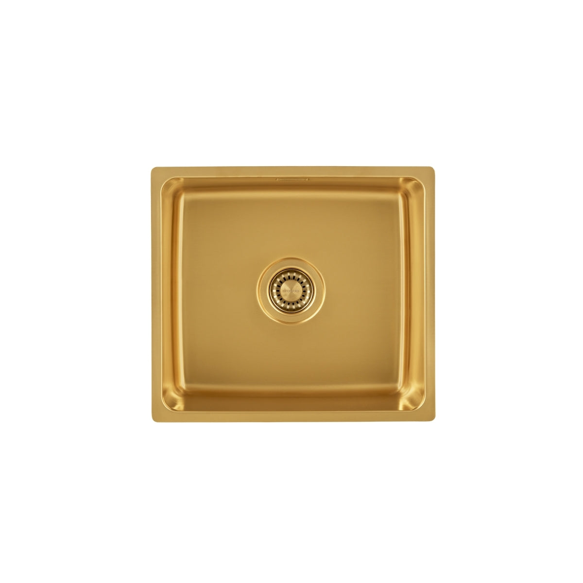 Salsa PVD Large Artisan Brass Undermount Sink