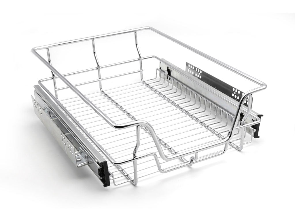 CHROME STORAGE  BASKETS