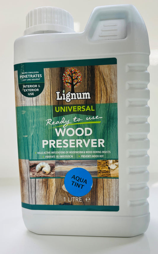 LIGNUM WOOD PRESERVER 1LT AQUA TINT